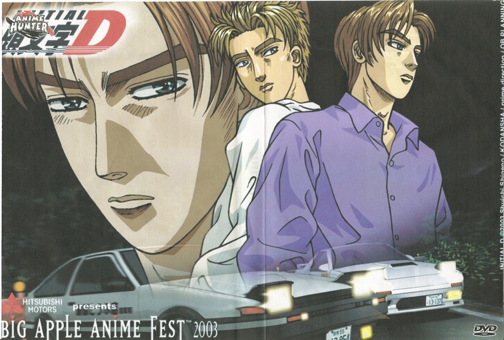 Anunciado Novo Anime de Initial D Ciaossu